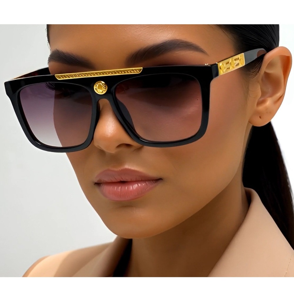 Women Classic Elegant Modern Retro Fashion Black Lens Eye Glasses‎ Lentes Gafas
